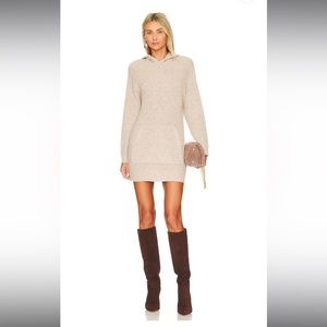 Revolve Steve Madden Taylor Sweater Dress in Oatmeal. Size XS. Worn once.